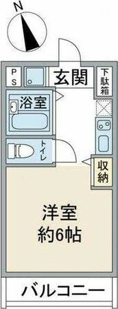 フォルトゥーナ駒込の物件間取画像